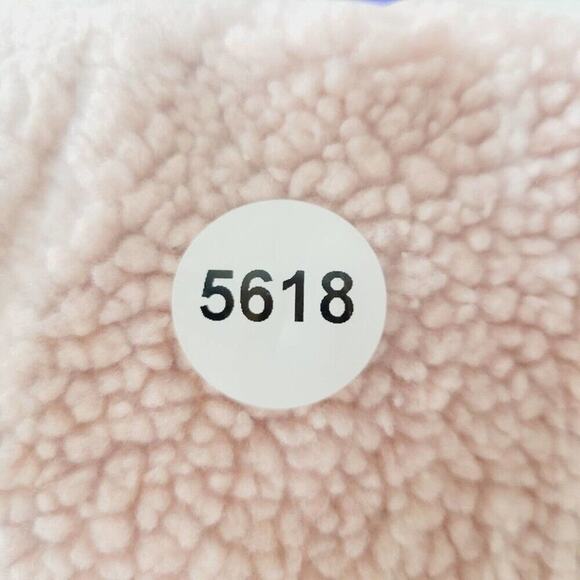 Sunder Sherpa Sweatshirt Womens Size X-Small Light Pink Crewneck Athleisure Boho - Picture 6 of 7